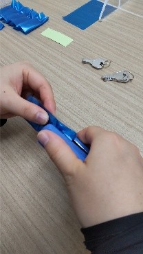 施設内作業の様子